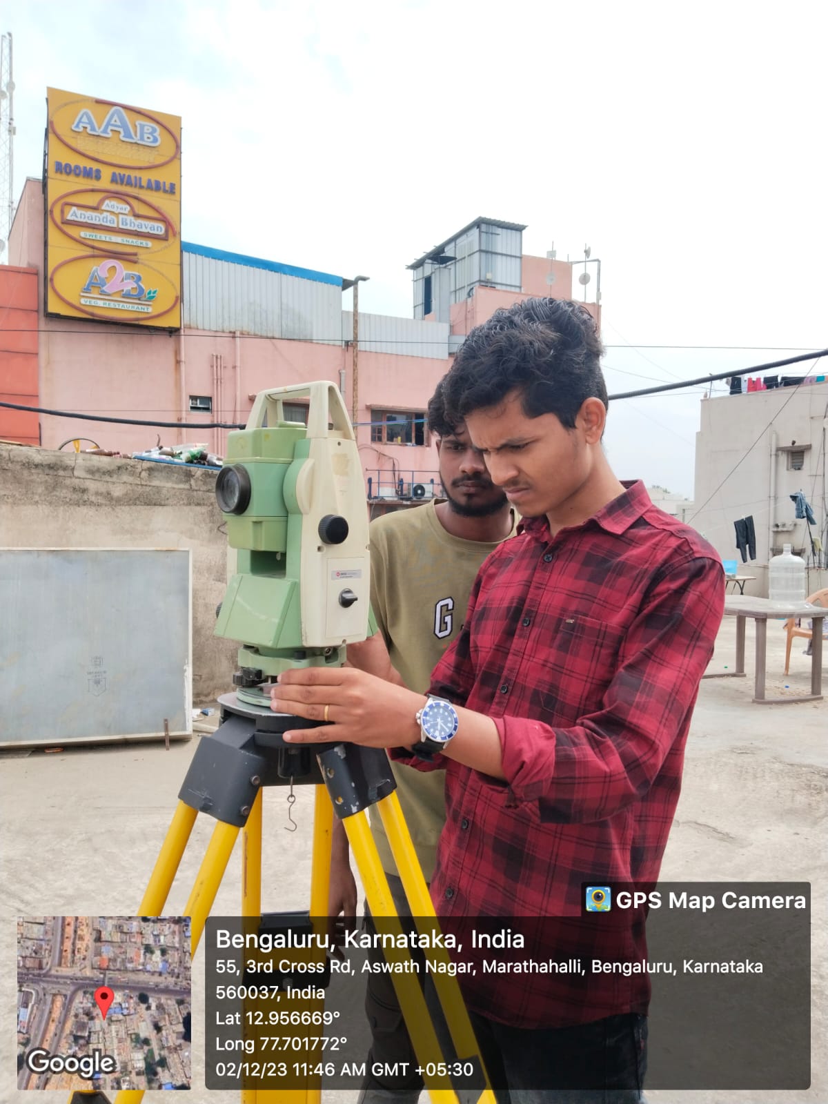 TOTAL STATION CLASSES IN CHERRY INSTITUTE, MARATHAHALLI