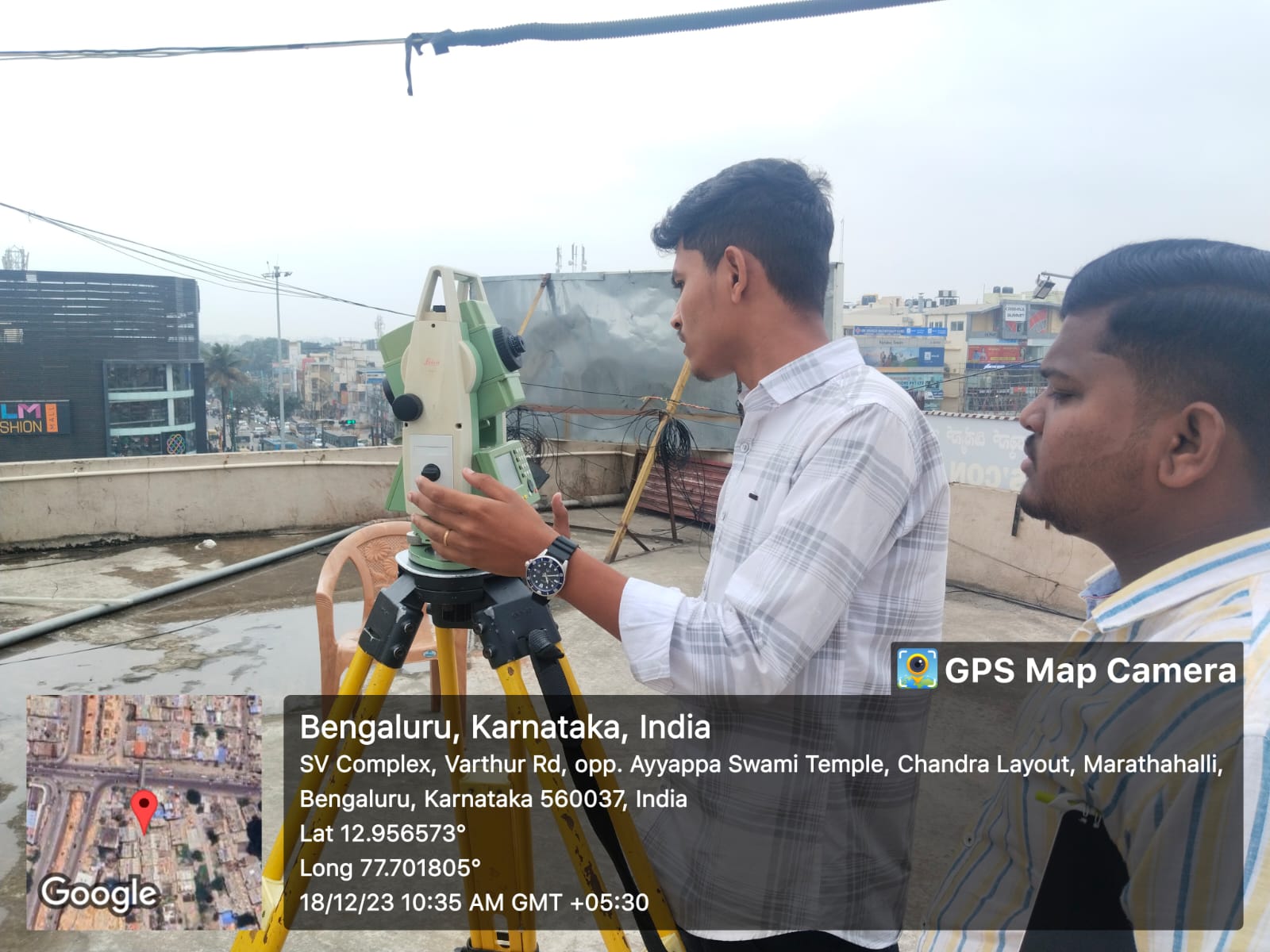 TOTAL STATION PRACTICAL CLASSES IN BANGALORE